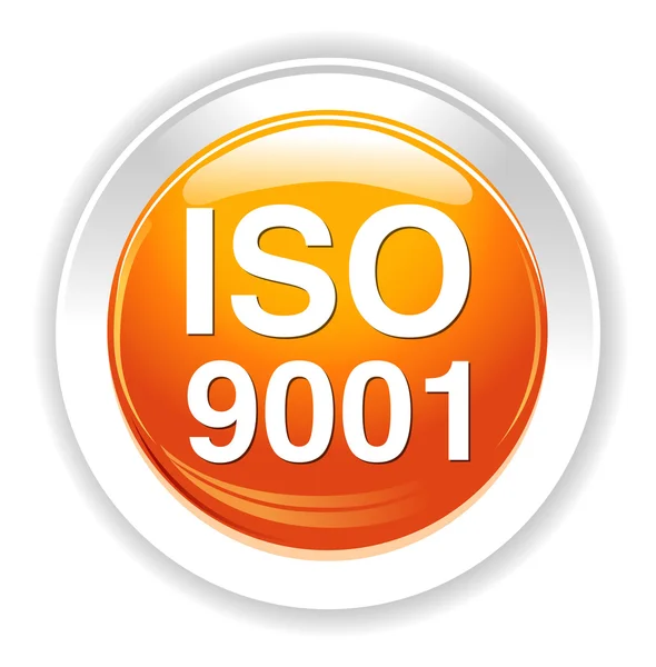 ISO 9001-ikonen — Stock vektor