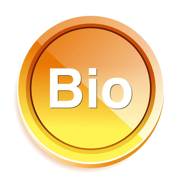 Bio web icon — Stock Vector