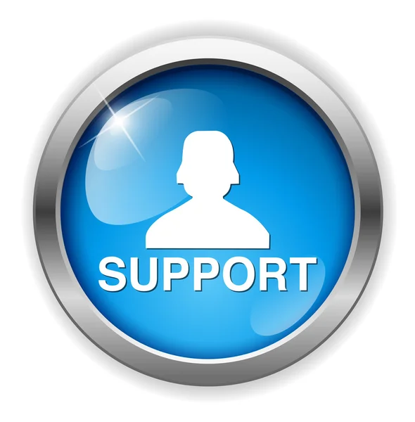 Icona web di supporto — Vettoriale Stock