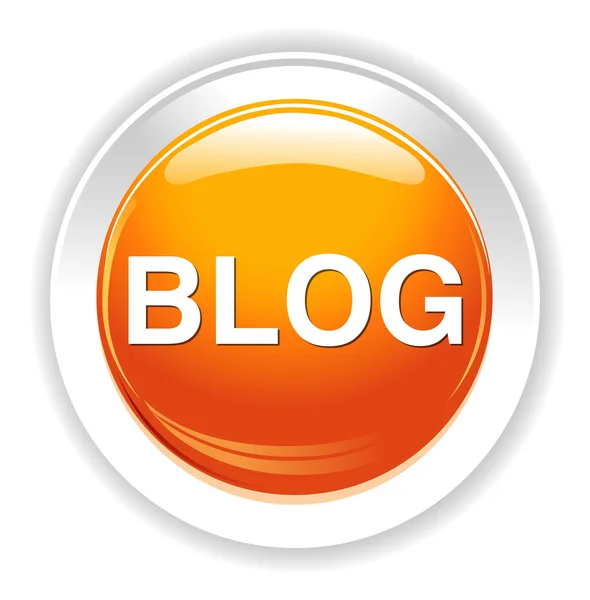 Иконка Интернет блог — стоковый вектор #70364255