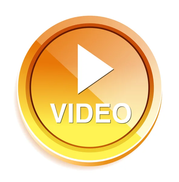 Video web icon — Stock Vector