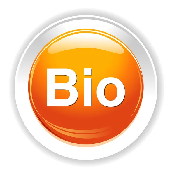 Bio web icon — Stock Vector