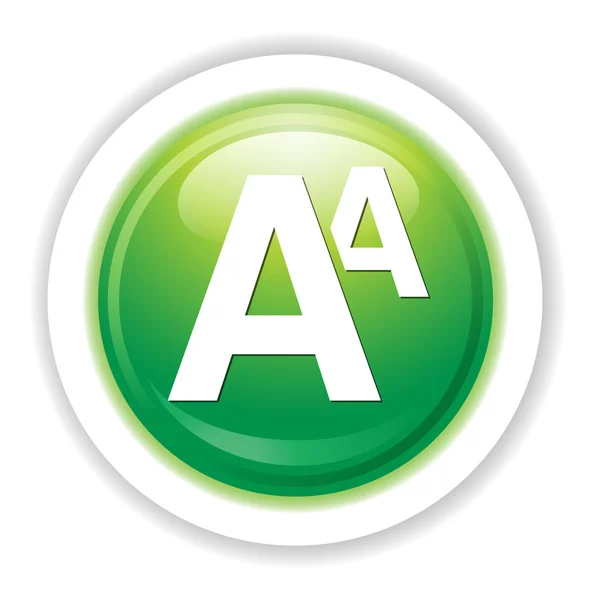 Ikony WWW alfabet — Wektor stockowy