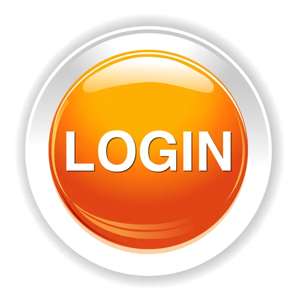 Login button icon — Stock Vector