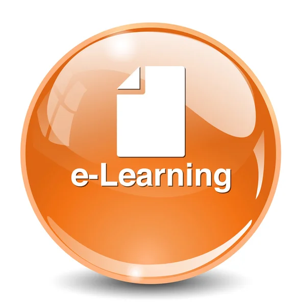 Icono web de aprendizaje electrónico — Archivo Imágenes Vectoriales