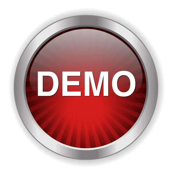 Demo-web ikon — Stock Vector