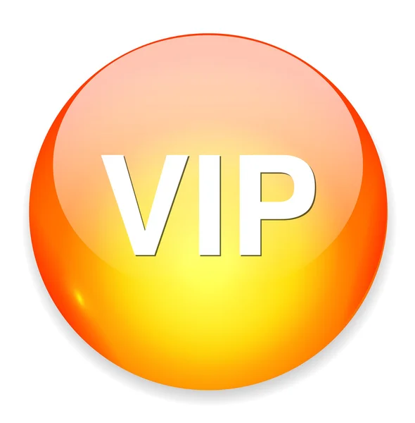Icono web vip — Vector de stock