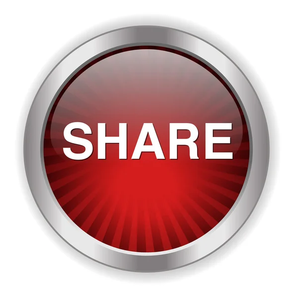 Compartir icono web — Vector de stock