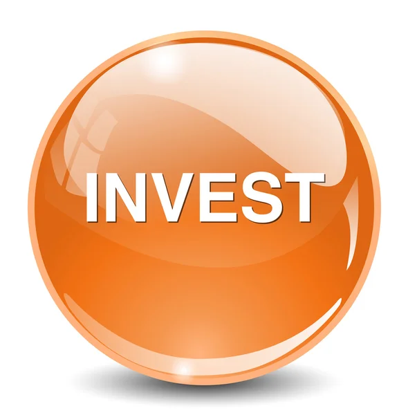 Investir ícone web — Vetor de Stock