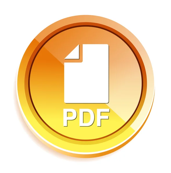 Pdf-Websymbol — Stockvektor