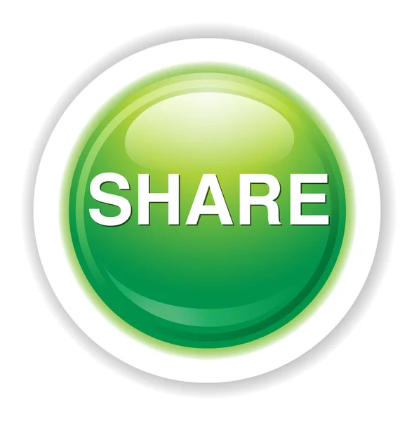 Compartilhar ícone web — Vetor de Stock