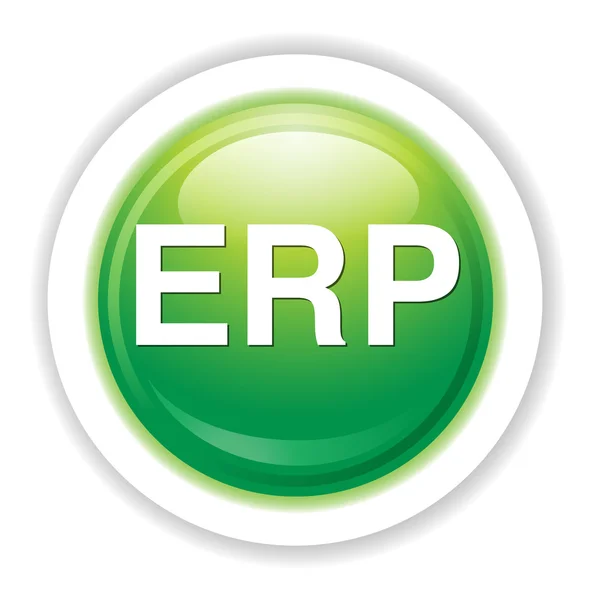ERP web pictogram Stockillustratie