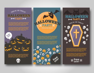 Cadılar Bayramı set afiş