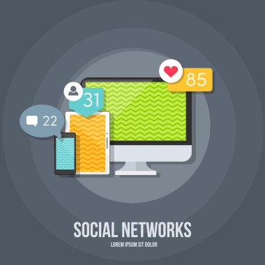 Sosyal ağlar için düz araçları kümesi