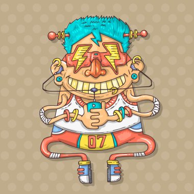 Çizgi film deli oğlan