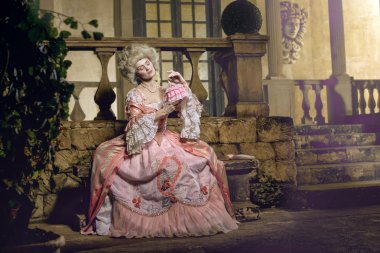 Victoria kadın Vintage iç poz 