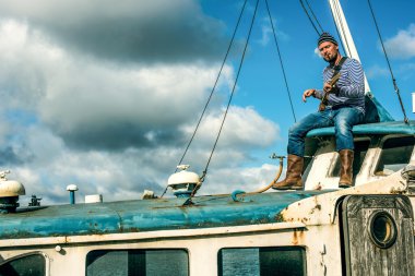 Shellback onun gemide