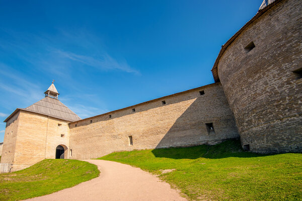 Древняя крепость в Старой Ладоге
