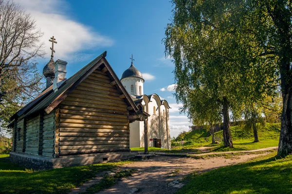 Деревянная церковь — стоковое фото