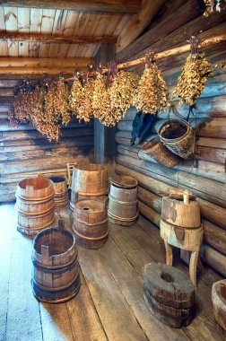 geleneksel Rus banyo banyo bileşen