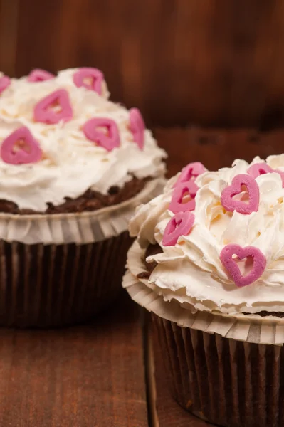 Delicious tasty cupcakes — Stock Photo, Image