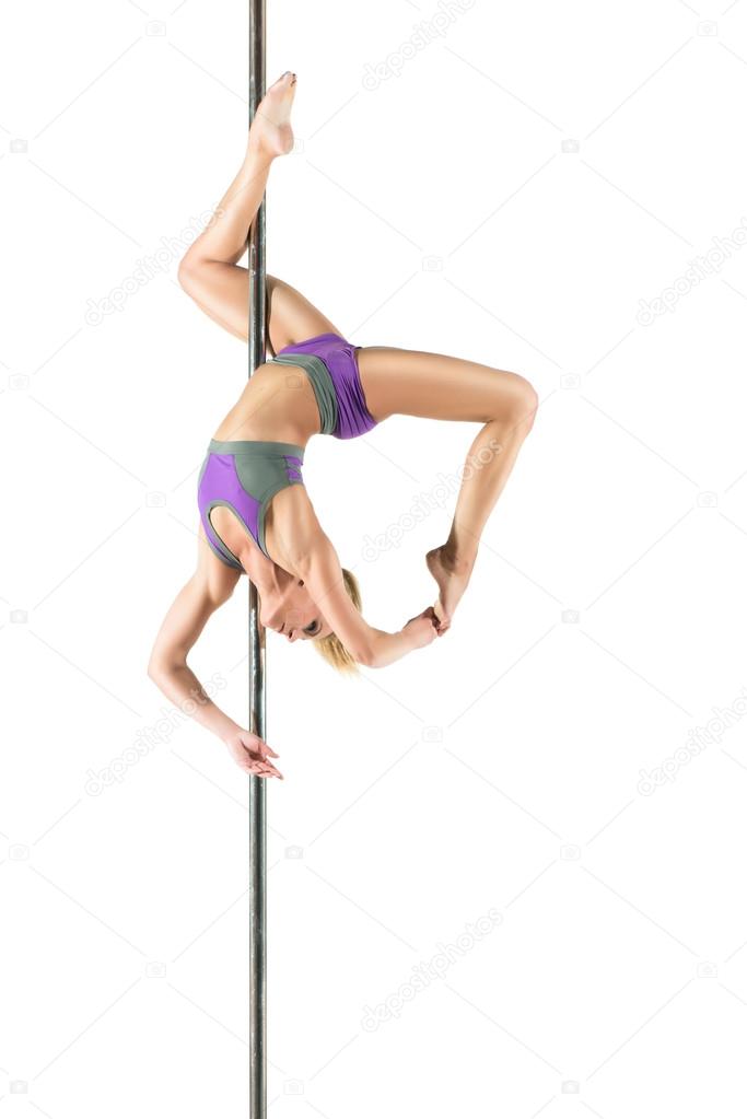 female Pole dancer