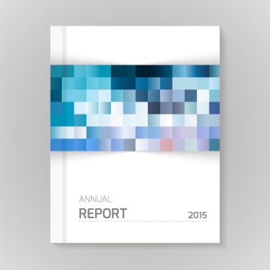 Yıllık rapor kapak şablonu