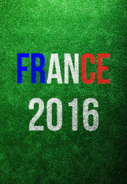 Francia 2016 signo —  Fotos de Stock