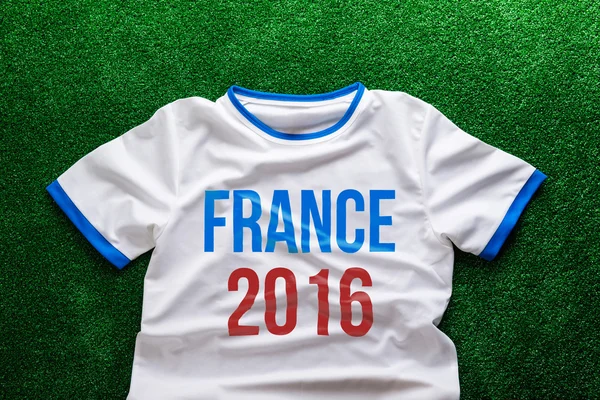 Camiseta con signo Francia 2016 —  Fotos de Stock