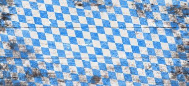 Oktoberfest arka plan mavi ve beyaz rhombus desenli
