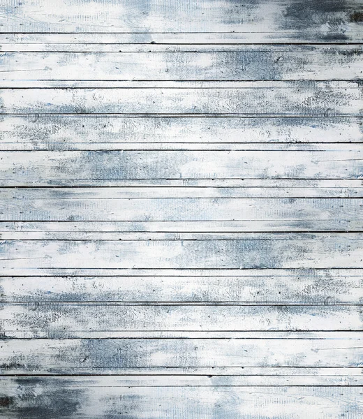 Old white wooden board background, empty copy space — Stock Photo, Image