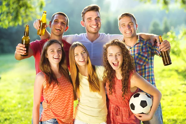 Vrienden uitgaven vrije tijd togethe — Stockfoto