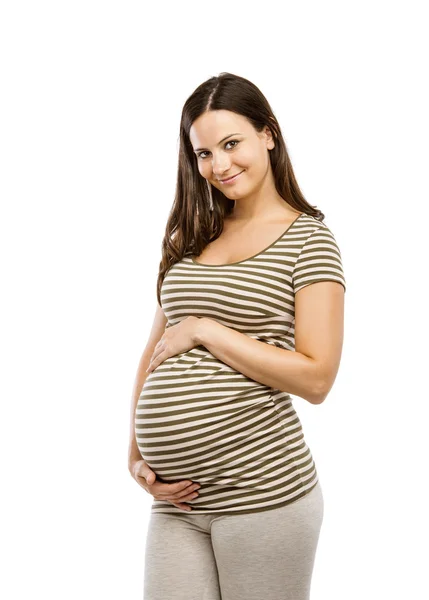 Mujer embarazada joven — Foto de Stock