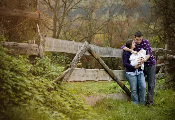 Tijd doorbrengen en gelukkige familie — Stockfoto