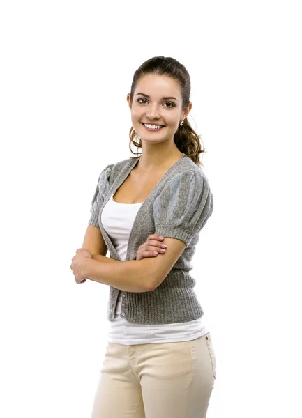 Young casual woman — Stock Photo, Image