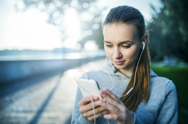 Runner molası verdikten ve müzik