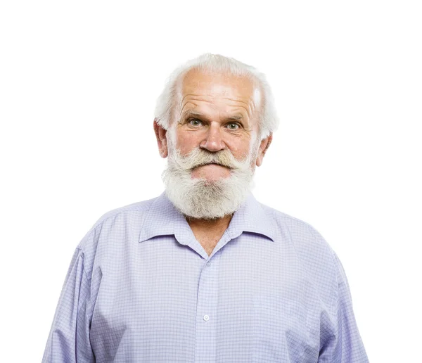 Old bearded man — Stock Photo, Image