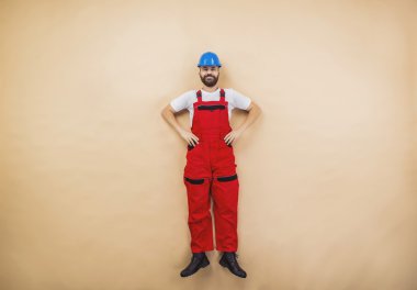 komik inşaat işçisi