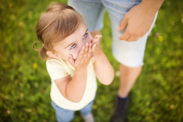 Far och dotter — Stockfoto