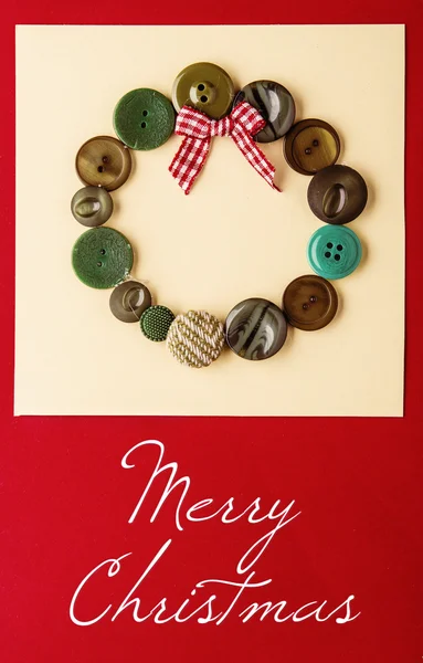 手作りのクリスマス カード — ストック写真