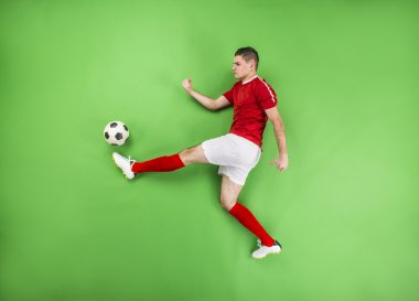 Futbolcu iş başında