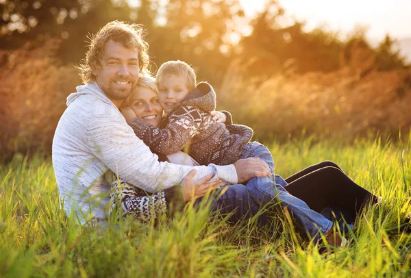 Passer du temps en famille ensemble — Photo