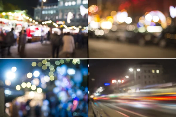 Ciudad urbana por la noche —  Fotos de Stock