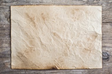 Parça eski kağıt yeminler