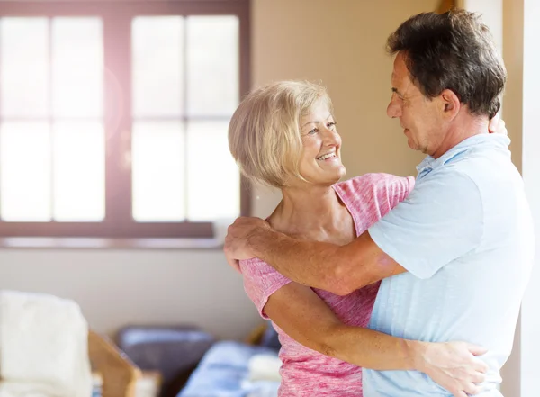 Beautiful senior couple in love — Stock Photo, Image