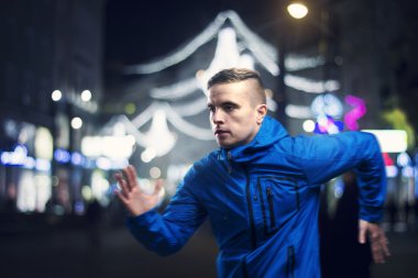 Sporcu Jogging geceleri