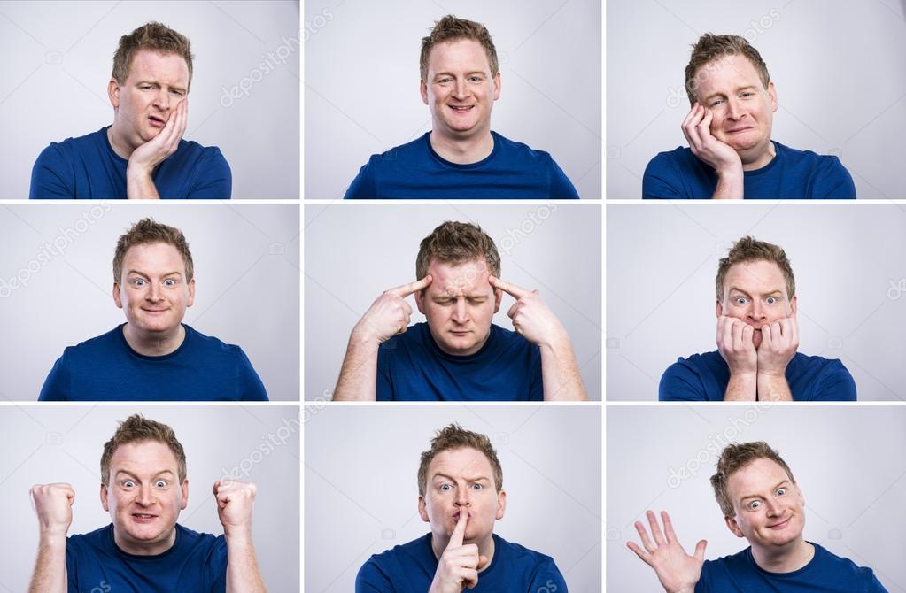 Man macht Gesten und Mimik — Stockfoto © halfpoint #68271697 Man macht Gesten und Mimik — Stockfoto © halfpoint #68271697