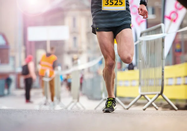 A város verseny Runner — Stock Fotó