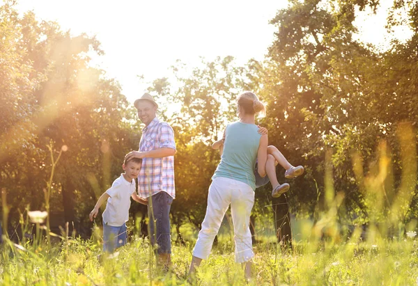 Mutlu aile Stok Fotoğraf