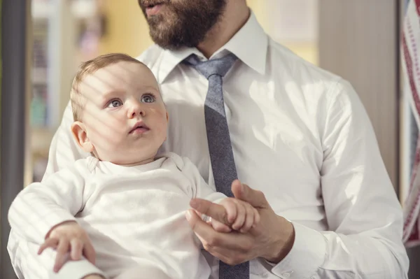 Young Father and daughter — Stock Photo, Image